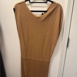 Tan Sweater Dress